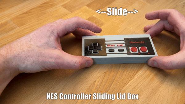 Nintendo NES Controller "Slide Box" Organizer