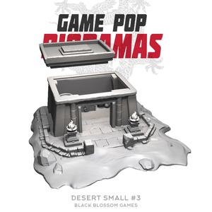 DRM002 Desert S3 Diorama :: Game Pop Dioramas :: Black Blossom Games