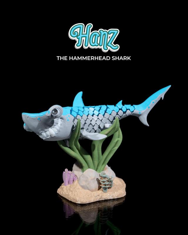 Hanz, the Hammerhead Shark
