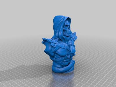 Masters of the Universe Skeletor Bust