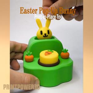 Easter Pop-Up Bunny - Fidget Toy - Jumping Bunny
