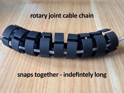 Desk cable chain (round)