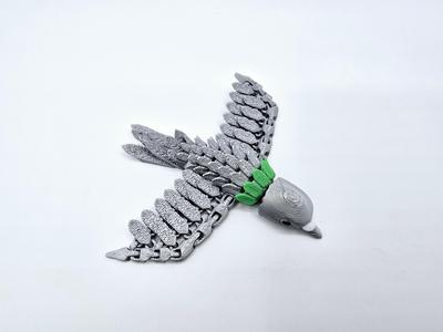 POCKET PIGEON KEYCHAIN