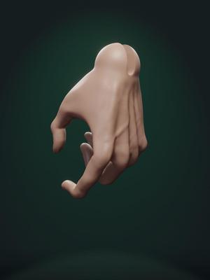Mars BJD Hand Pose 4