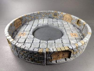 OpenForge 2.0 Dungeon Stone Curved Floors