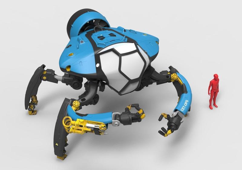 The SMP-2 Crab Suit - Avatar 2 The Way of Water