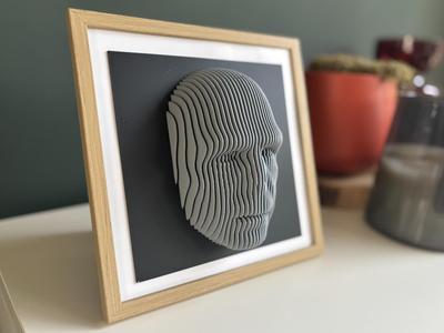 Voldemort layered sculpture