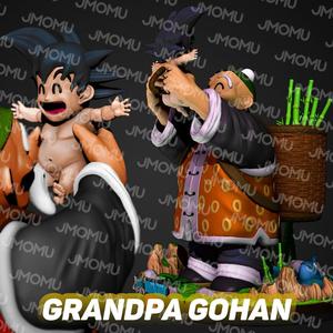 Grandpa Gohan and baby Goku