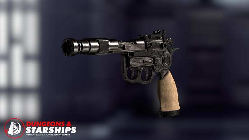 DX-13 Blaster Pistol - Star Wars