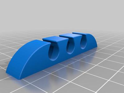 Table side cable holder 
