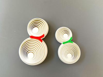 Snowman Layered Fidget (2 Sizes)