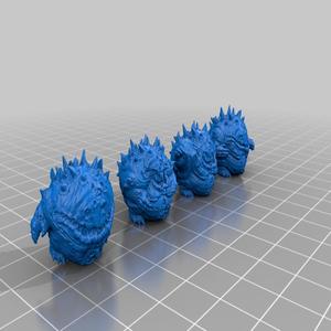 nurglings - reposing - remix