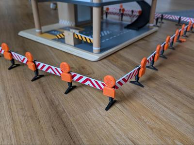 Flexible Roadwork Barriers