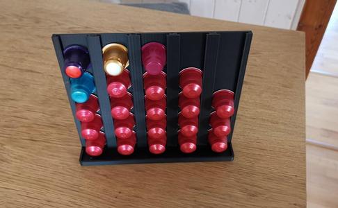 Support capsule Nespresso pods