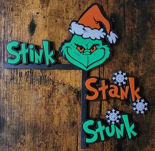 Grinch Door Sign