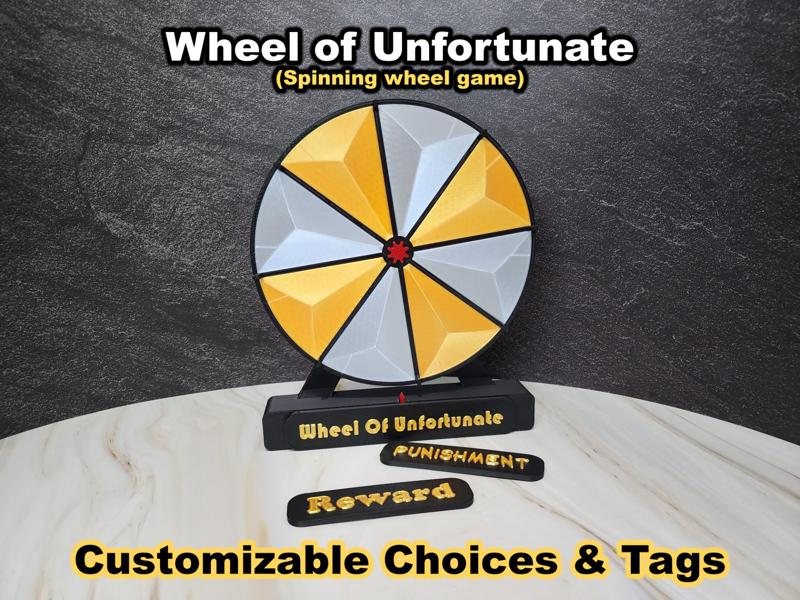 Wheel Of Unfortunate (customizable)
