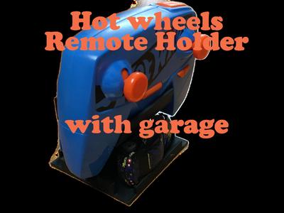 Hotwheels Remote Holder with garage