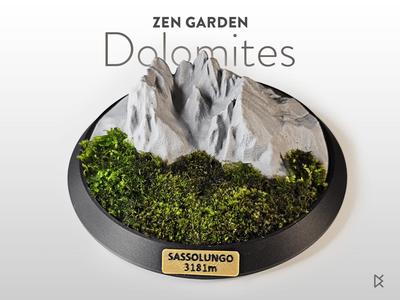Dolomites Zen Garden - Sassolungo
