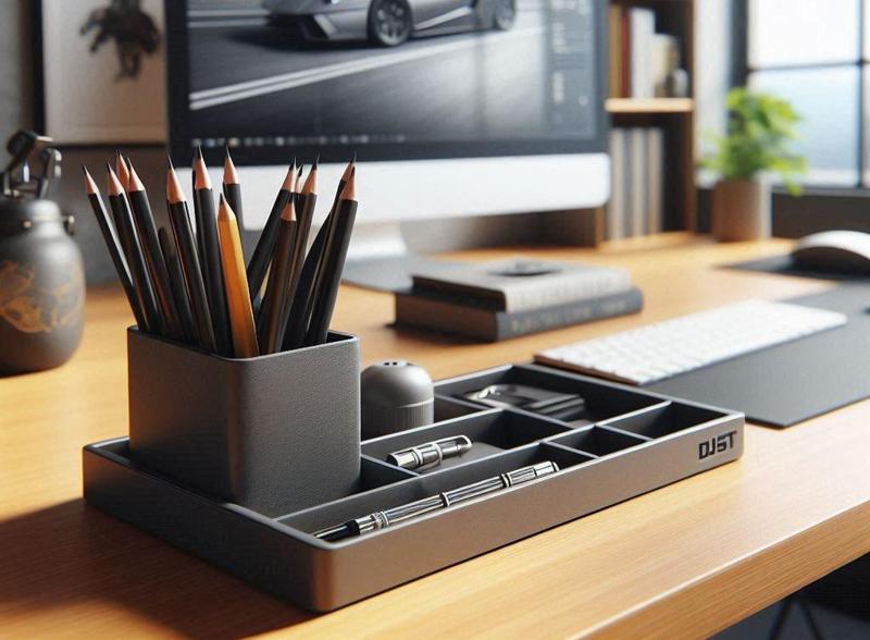 Modern Design Office Organizer Tray & Pencil Cup