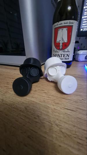 German Helmet Stahlhelm WWII Bottle Cap