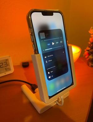 iPhone Plus/Max USB Adapter Phone Holder Stand