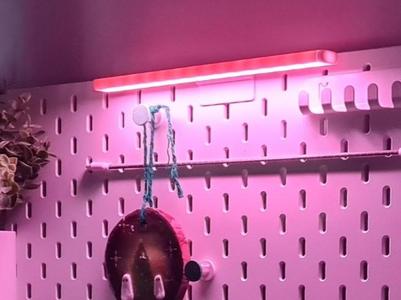 ESP Light Bar - Ikea Skadis Mount