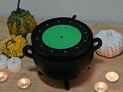 Halloween Cauldron Candy Bowl (A1m compatible)