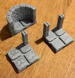 Openforge 2.0 Dungeon Stone Alcoves & Pillars