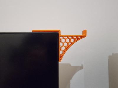 Honeycomb Monitor Headphone Hanger
