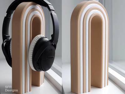 Shokko: Gorgeous Headphone Display Stand 