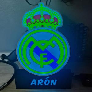 REAL MADRID CUSTOMIZED LIGHTBOX LAMP