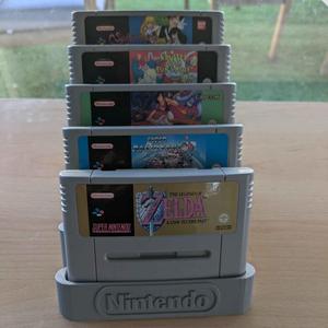 Super Nintendo/Super Famicom cart stand/holder