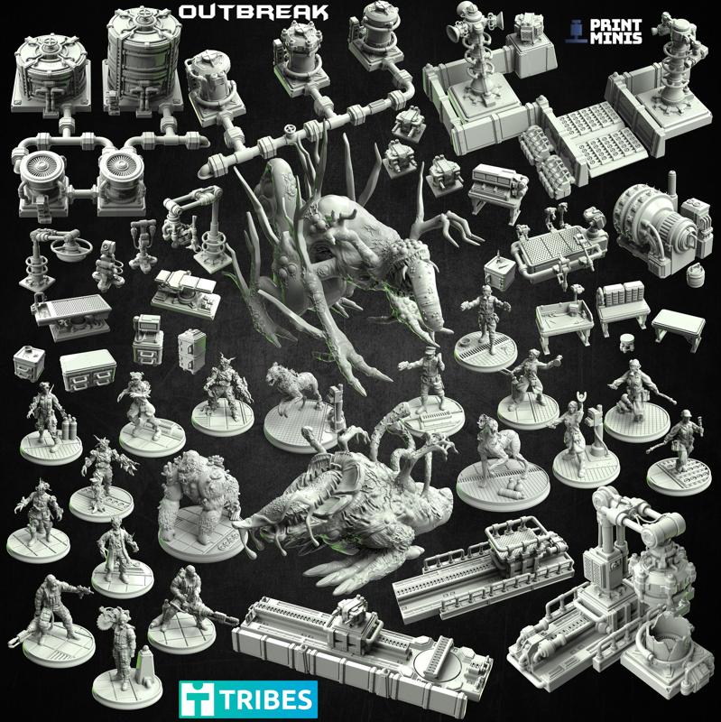 Outbreak in an Evil Lab! - Escape the infected monsters & contain the fungal outbreak!