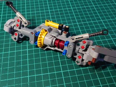 Live axle with diff. lock, Technic Compatible