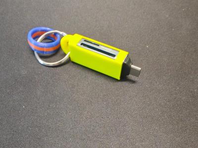 Anker Card Reader to Key Chain Adapter 
