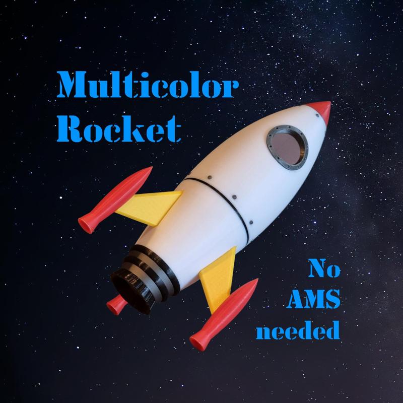 Comic Rocket Toy