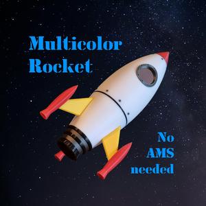Comic Rocket Toy