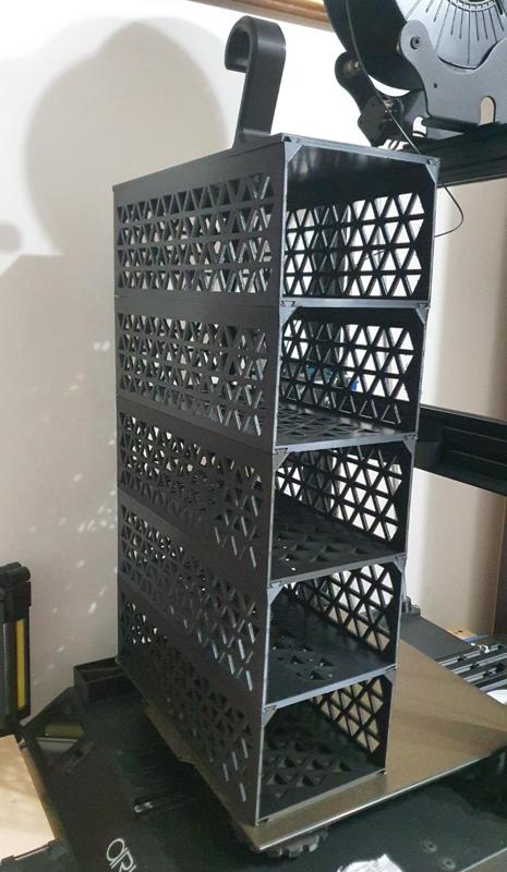 Modular closet organizer