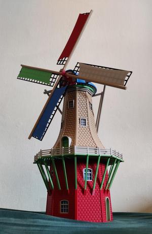 Traditional Dutch Windmill