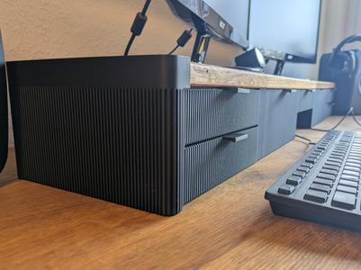 Modular Monitor Riser - with drawers - Gridfinity