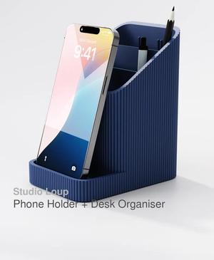 Phone Holder + Desk Organiser   