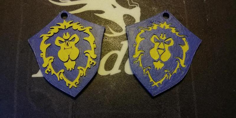 Alliance Symbol Keychain   