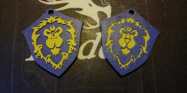 Alliance Symbol Keychain   