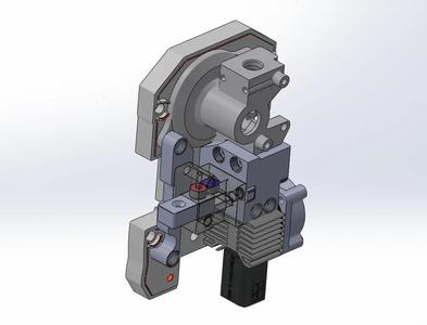 SOVOL SV08 HEAD Filament Cutting   