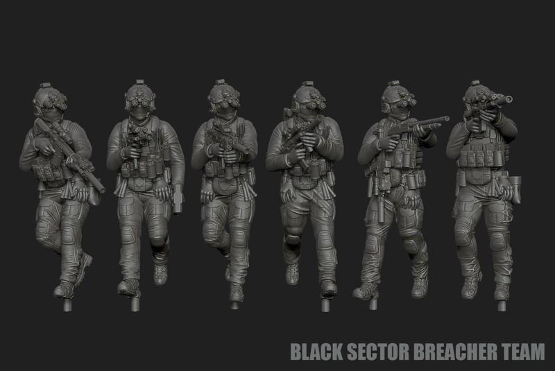 GUNSLINGER: Black Sector GIG 'Breacher Team'