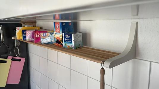 Kitchen Tea Rack   