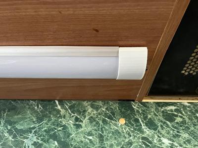 Krytky led světla 1200x75x25   