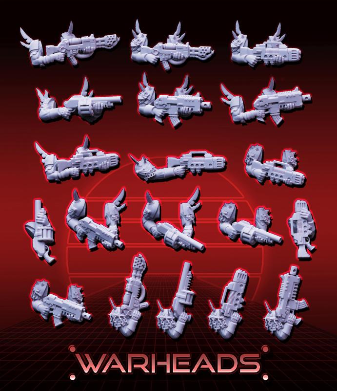Renegade Weaponry - Special weapons only (20 arm bits)