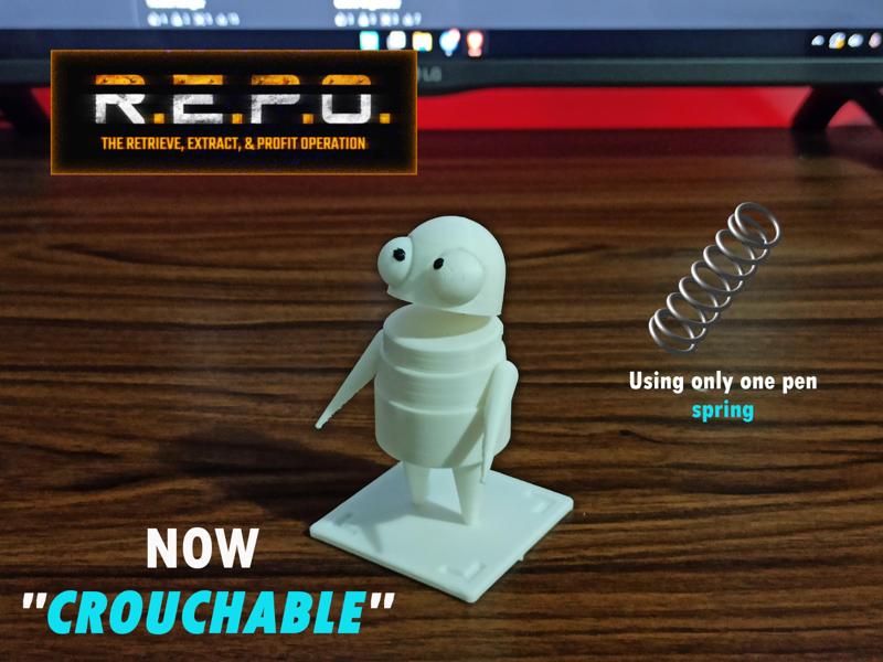 R. E. P. O. "CROUCHABLE" character (semibot)