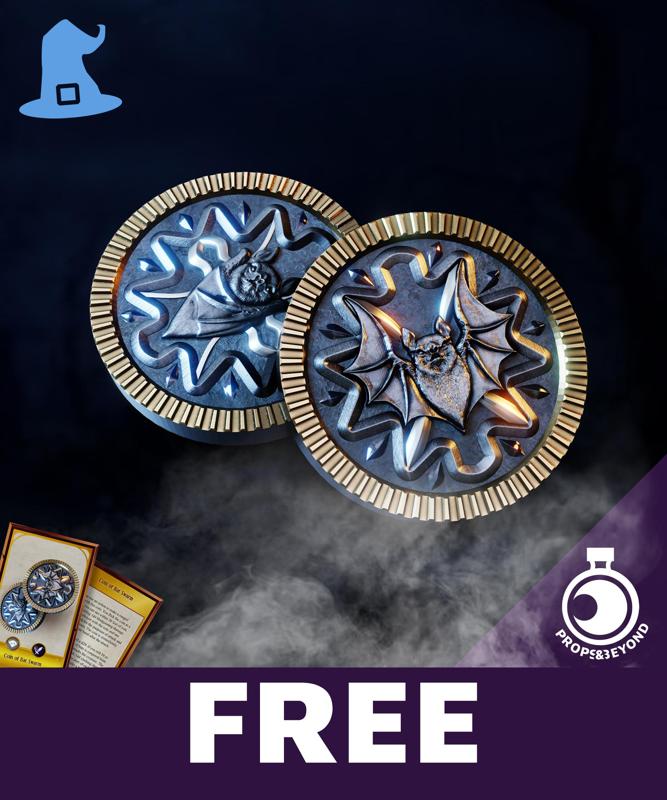 FREE Real-size Prop - Coin of Bat Swarm